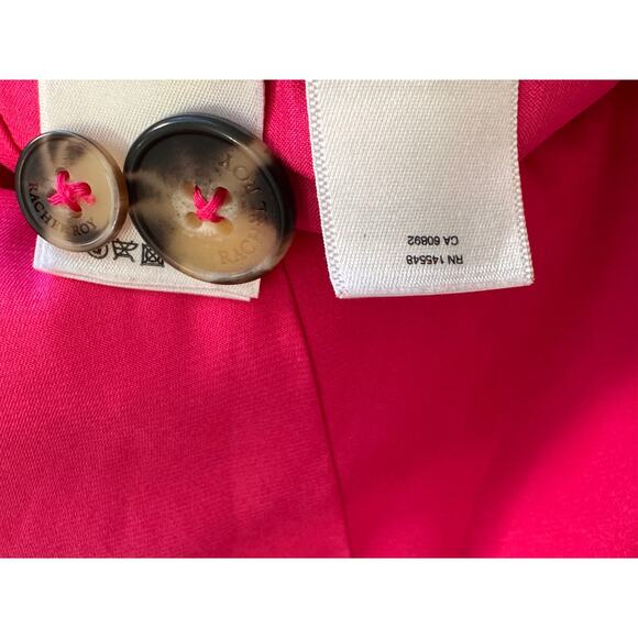 RACHEL ROY X RTR Women's Pink One Button Blazer Jacket Size Medium - Picture 5 of 6